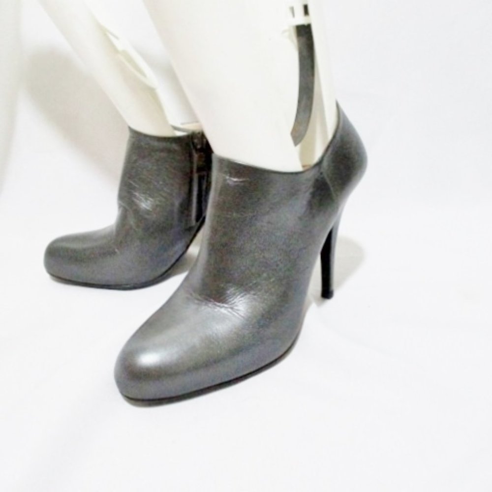 PRADA ITALY Leather Bootie Ankle Boot